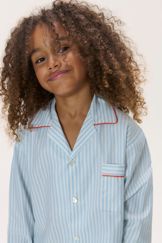 Soft Striped Cotton Pajama Set