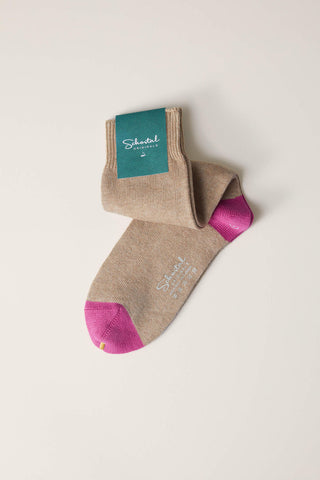Cotton-Cashmere Socks - Mid-Calf