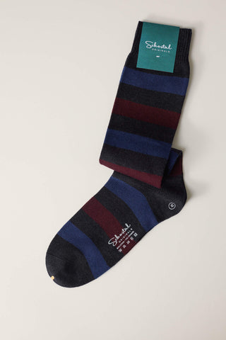 Cotton-Cashmere Socks - Over-the-Calf