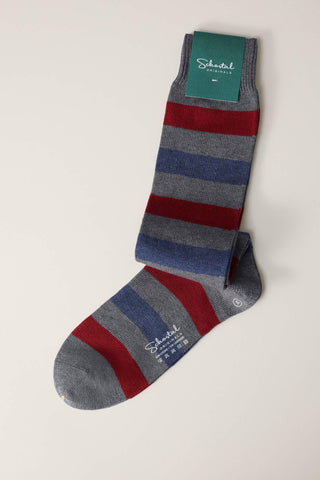 Cotton-Cashmere Socks - Over-the-Calf