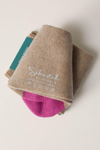 Cotton-Cashmere Socks - Mid-Calf