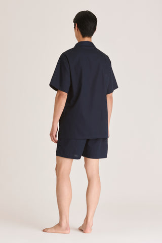 Cotton Short Pajama Set - Black