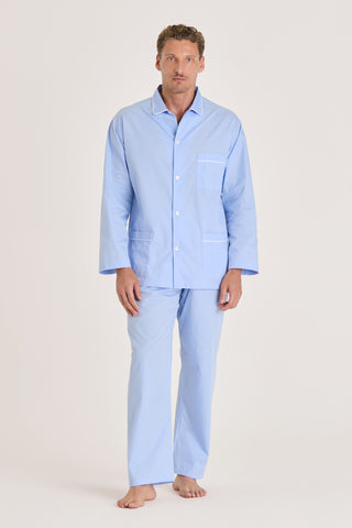 Cotton Pajama Set - Sky Blue