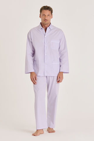 Cotton Pajama Set - Light Lilac