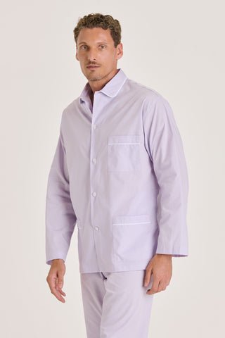 Cotton Pajama Set - Light Lilac