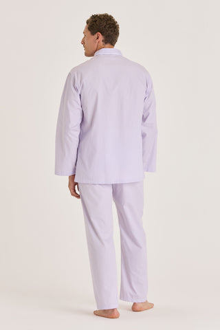 Cotton Pajama Set - Light Lilac