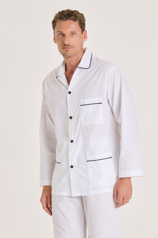 Cotton Pajama Set - Pure White