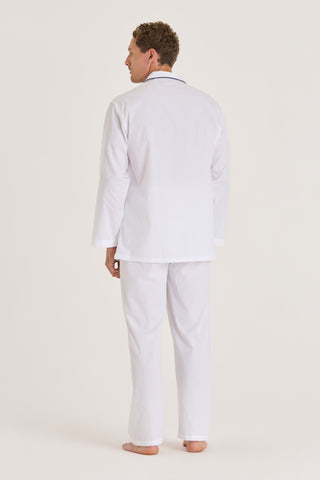 Cotton Pajama Set - Pure White