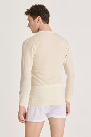 Vintage Long-Sleeve Wool T-Shirt