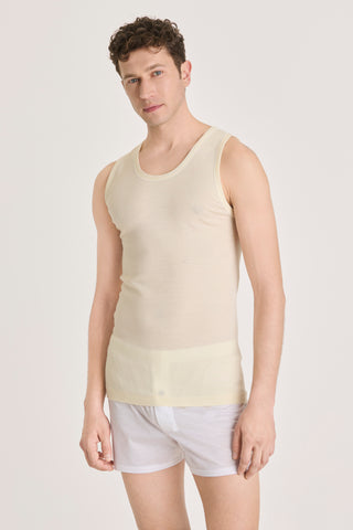 Vintage Sleeveless Wool Top