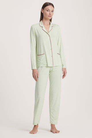 Micro-Modal Pajama Set - Lime