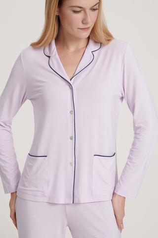 Micro-Modal Pajama Set - Lilac