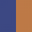 Navy/Brown