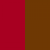 Rasberry red/Brown