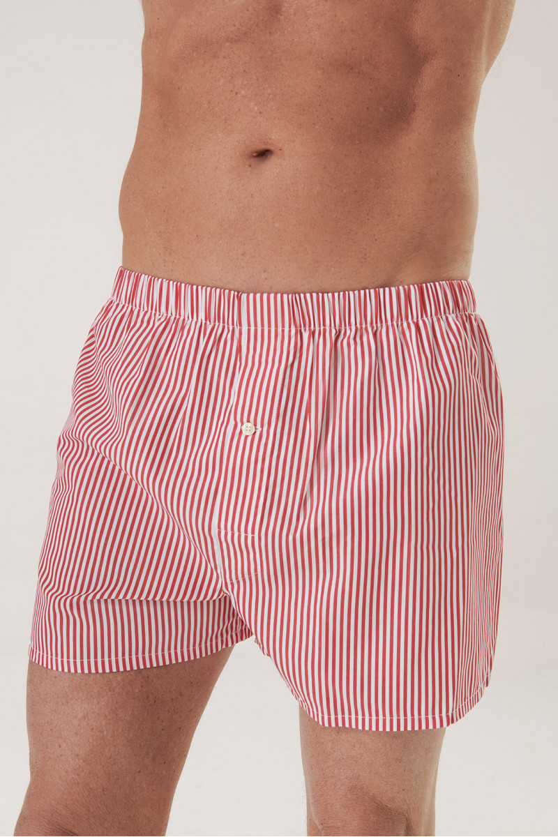 Striped Cotton-Flannel Pajama Pants